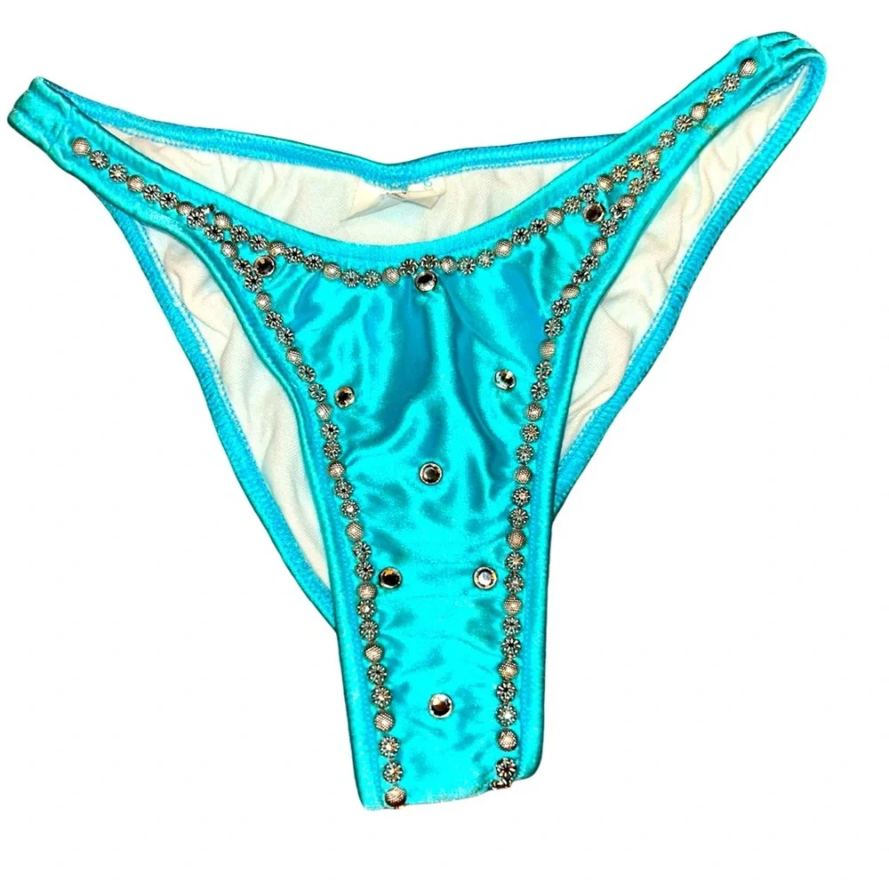 Rhinestone Bikini Bottom - Picture 1 of 3